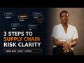3 Steps to Gain Clarity on Your Supply Chain Risks