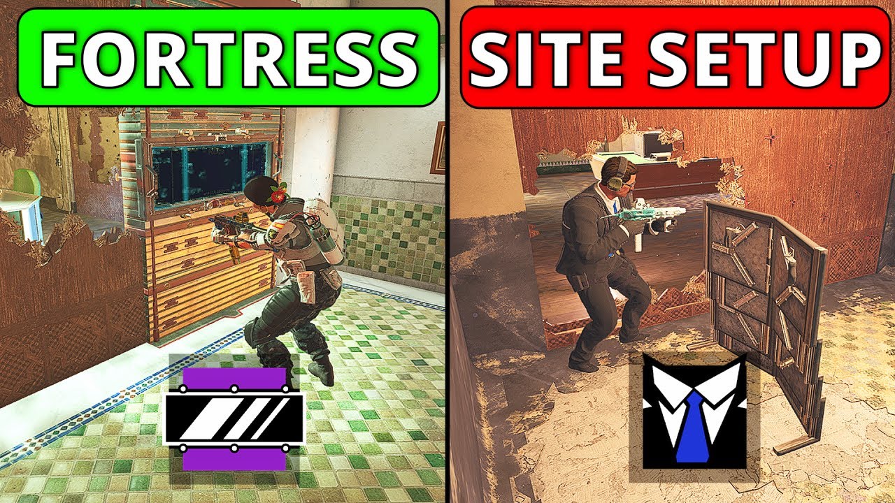 How To Setup EVERY SITE on Reworked Fortress-Rainbow Six Siege - YouTube