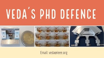 Defence of the Doctoral/PhD Thesis on Antennas for 5G by Vedaprabhu Basavarajappa