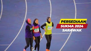 Akhir 100m Wanita SUKMA TRIALS 2024 - Stadium Bukit Jalil
