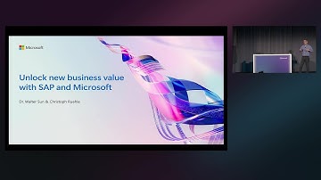 Unlock new business value with SAP and Microsoft with connected AI | BRKSP469