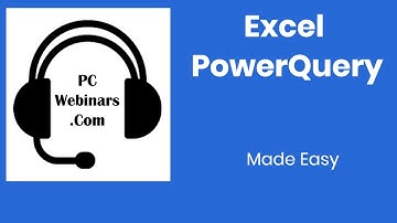 Excel PowerQuery - How to use PowerQuery to import data from Access, text files, and ODBC into Excel