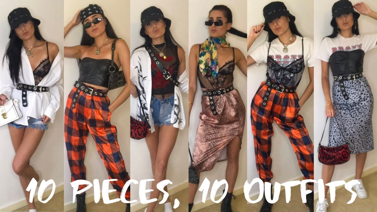 10 Pieces, 10 Outfits | 10 x 10 Wardrobe Challenge
