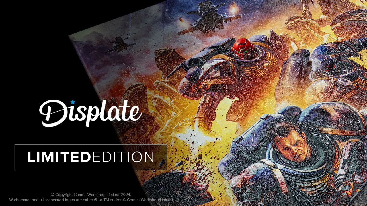Displate - Metal Posters | Limited Edition | Warhammer: Demetrian Titus - Displate advert.
