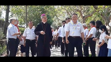 Đất hứa 2023: lễ Th.Giuse Thợ - ĐTGM Giuse đến thăm