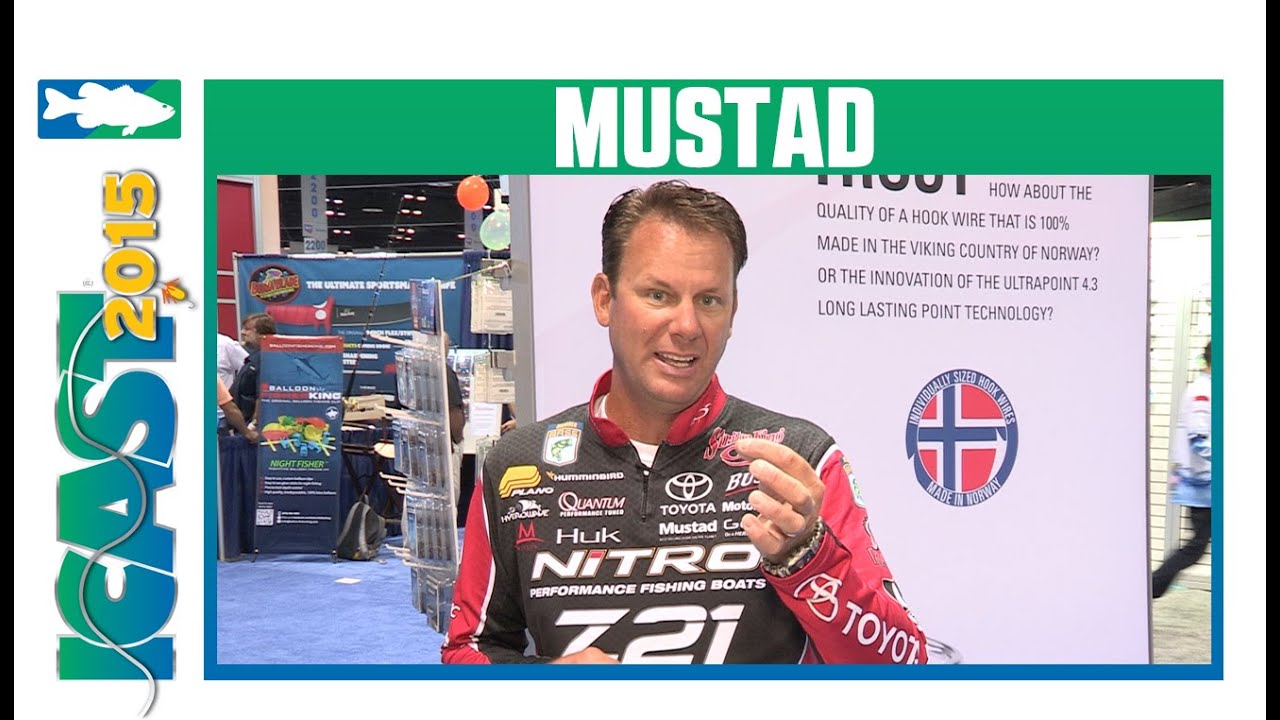 Mustad Hooks ICAST 2015 Videos