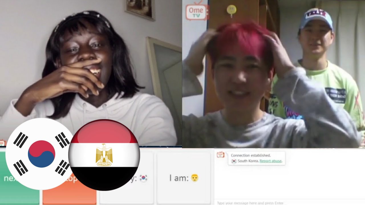 shocking foreigners on omegle by speaking Arabic and Korean