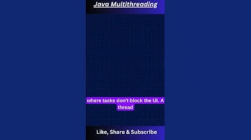 Multithreading in Java #javamultithreading #multithread #multithreadinginjava #threads #codewithme