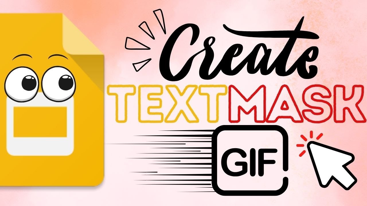 Create A Text Mask Over GIFs In Google Slides Using WordArt YouTube Create A Text Mask Over GIFs In Google Slides Using WordArt YouTube