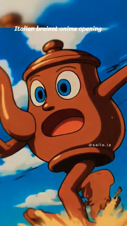 Italian brainot anime opening 1💥💥 #anime #naruto #memes #music #metalfans #cartoonmemes