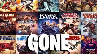 WHY DID MAX TAKE AWAY ALL THE DC MOVIES!!!!!😡😡😡😡