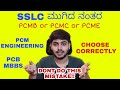 PCMB or PCMC or PCME | Decide MBBS or Engineering after class 10