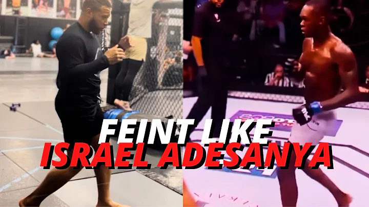 Feint Like Israel Adesanya to Level Up Your Boxing and MMA Striking | Boxing For MMA