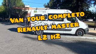 VAN TOUR COMPLETO RENAULT MASTER L2H2