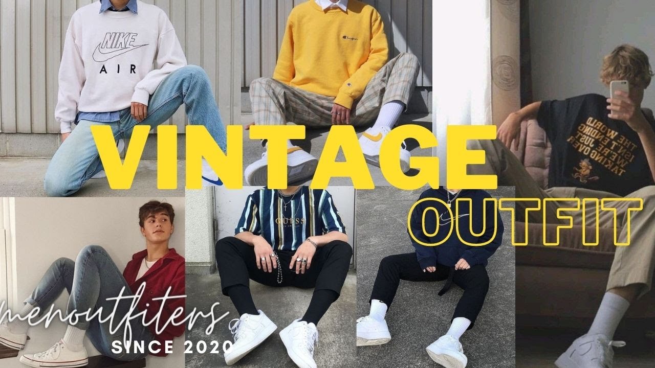 Indie Boy Aesthetic Outfits Ideas 2021 | Vintage Outfits Ideas | Men ...