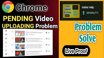 Pending video ko upload kaise kare | Youtube video upload problem solved