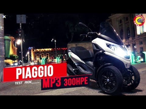 Piaggio MP3 300 HPE | Test Ride & Review 2019