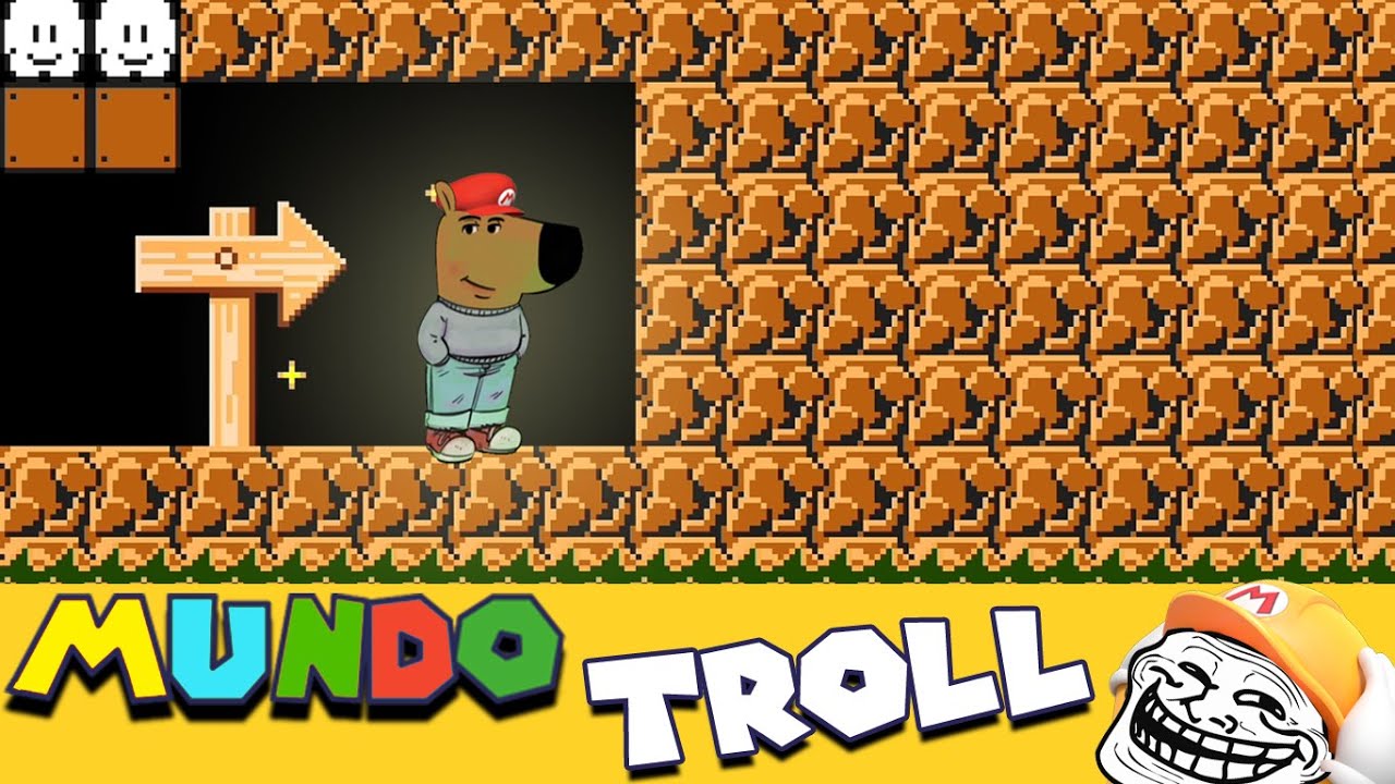 Aquí TRANQUILO Cayendo en los Troleos más CLÁSICOS 🙃 - SUPER MUNDO TROLL - SMM2 - ZetaSSJ