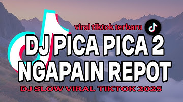DJ NGAPAIN REPOT X PICA PICA 2 ‼️DJ SLOW VIRAL TIKTOK 🎵