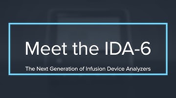 IDA-6 Infusion Device Analyzer