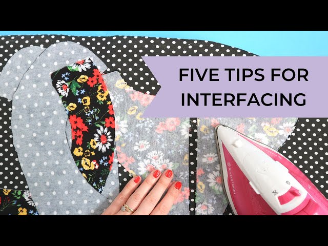 How To Apply Fusible Interfacing - Sewing Tips - AppleGreen Cottage