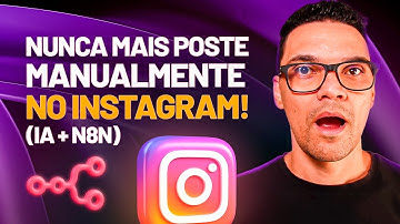 Passo a passo: como meu instagram posta sozinho com IA | Mayk Brito