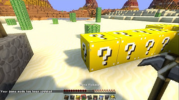 Minecraft mod review: Lucky blocks 1.7.10