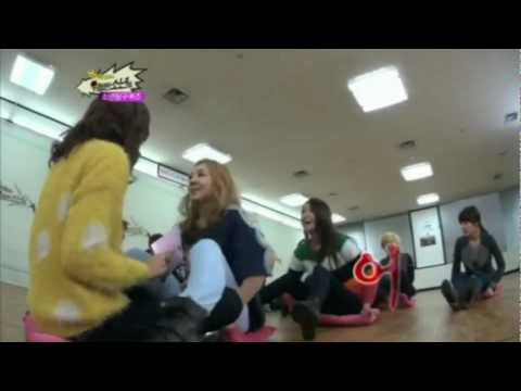 120122 SNSD - Name the 5 boys Game!