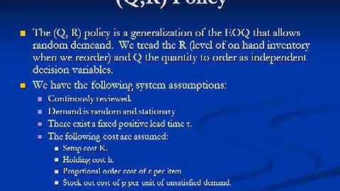 Lecture6a Stochastic Inventory