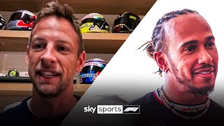 Jenson Button's HONEST REACTION to Lewis Hamilton's Ferrari move