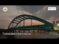 Hcc mumbai coastal road  arch bridge