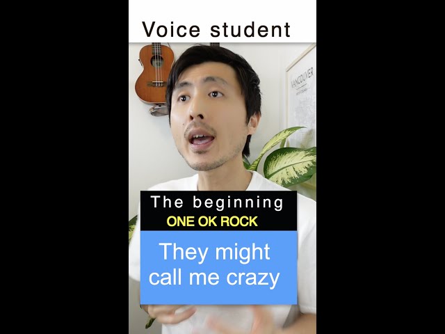 [The beginning singing tip] How to sing like Taka from One Ok Rock class=