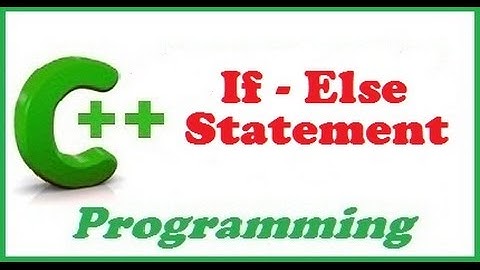 C++ programming video tutorial - if else statement