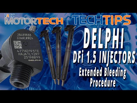 Delphi DFi 1.5 Injectors -  Extended Bleeding Procedure to Prevent Injector Damage on Start-up