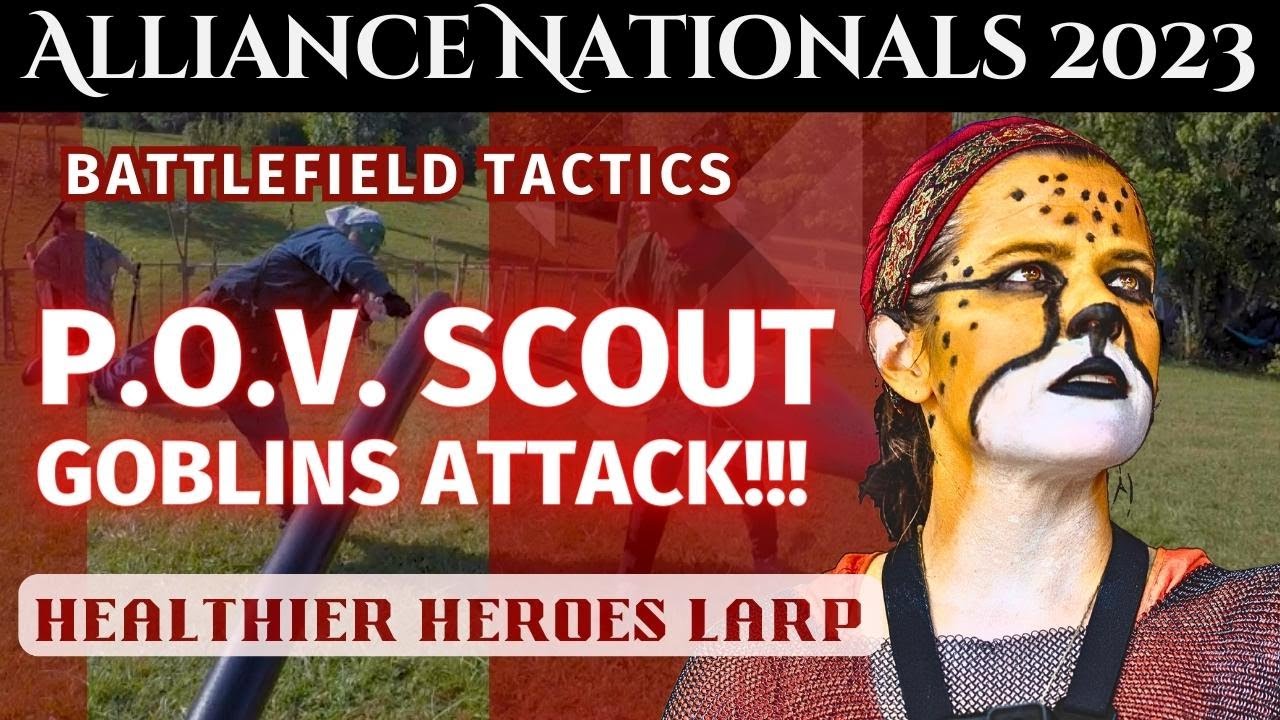 Larp Comboy LARP Combat PoV - You're a Scout against a Goblin Horde! (Alliance ...