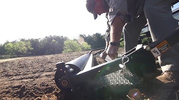 How to setup the Hunter 600 for Light Seed Coverage