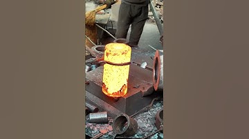 Inside the factory Red-Hot Steel Ring Forging — You Won
