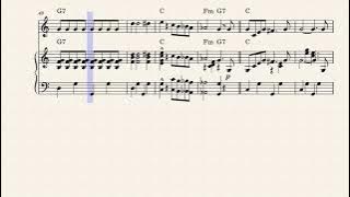 Song version of The Harry Lime Theme - Anto Karas - 1949 - Piano en Voice