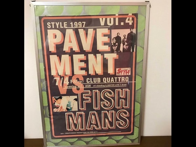 Fishmans - Long Season 1997-07-04 Shibuya Club Quattro (opening for Pavement) class=