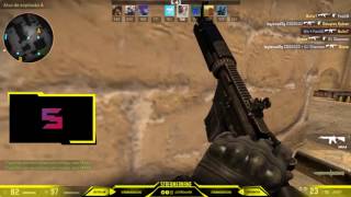 Streamer GFX™ - CSGO OVERLAY Yellow Attack