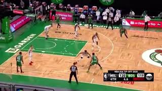 Jayson Tatum Tough Game winner over Giannis! season opener Celtics Vs Bucks December 23rd 2020