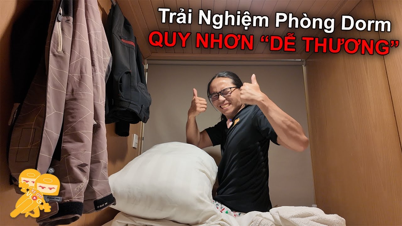 Phượt Điện Biên #3 - Trải Nghiệm Phòng Dorm DỄ THƯƠNG tại QUY NHƠN - Xe Ôm Vlog