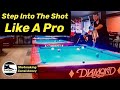 How a Pro steps into the shot