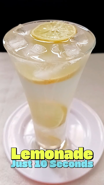 10 Second - Lemonade Recipe at home #shorts #lemonade #lemon #drink @indragopiskitchen9901
