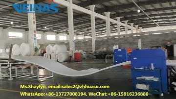 Veinas epe foam roll cutting machine polyethylene foam cutting machine