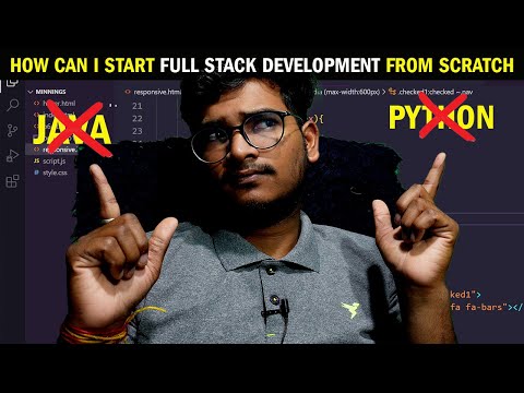 How to become full stack developer without knowledge of python, java and C++ | Deepak Sir