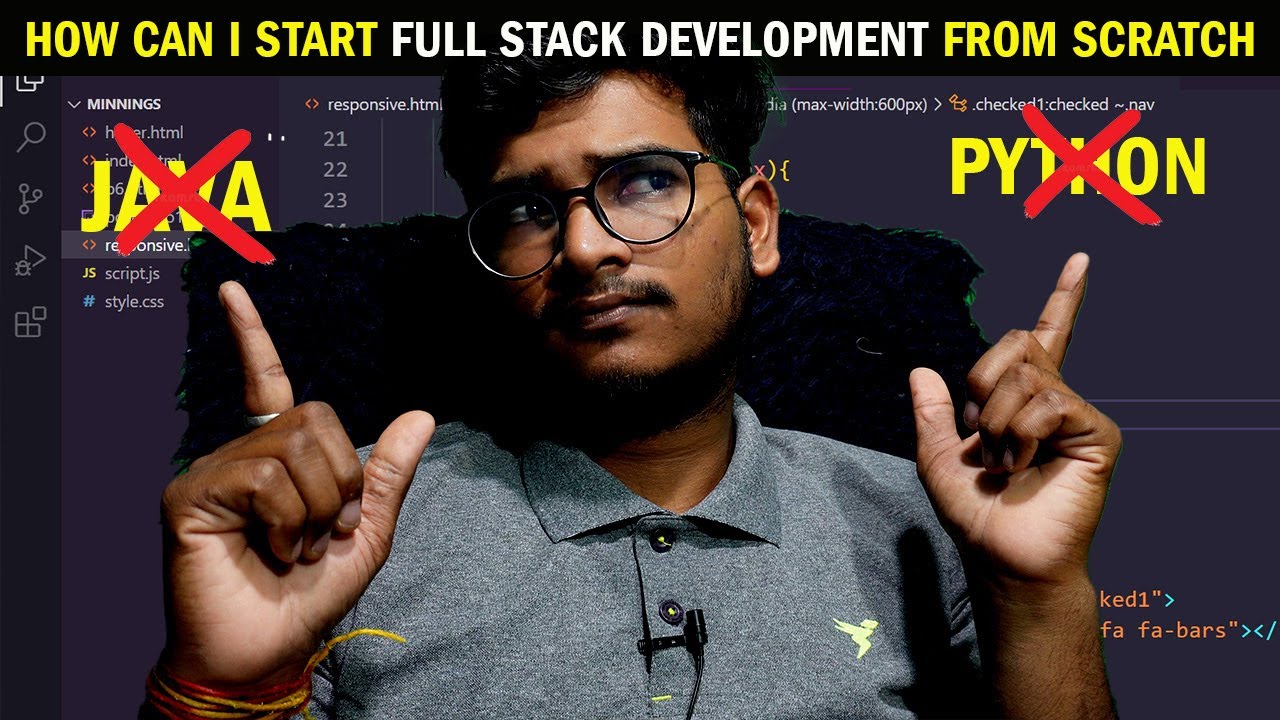 How to become full stack developer without knowledge of python, java ...