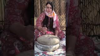 Village Lifestyle Iran Donkey Riding By An Iranian Girl