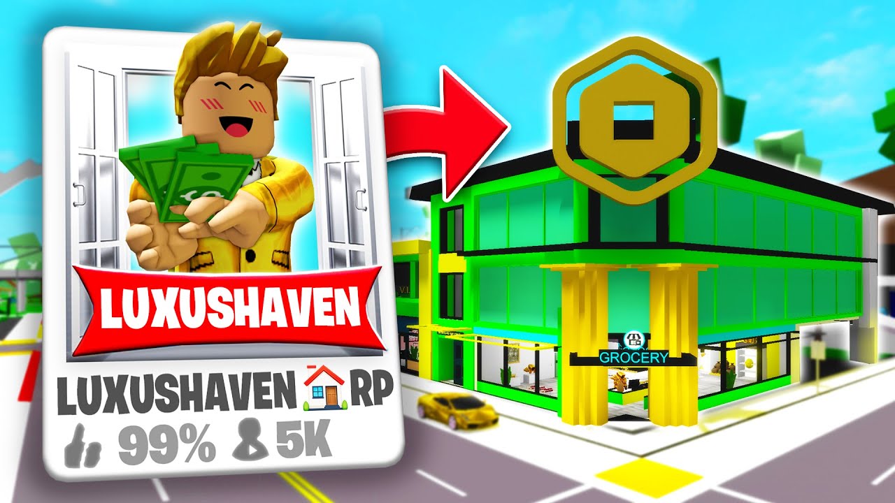 Ich ERSTELLE ein FAKE BROOKHAVEN SPIEL! (Luxus)