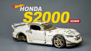 Restoration Hot Wheels Honda S2000 - Engine Swap